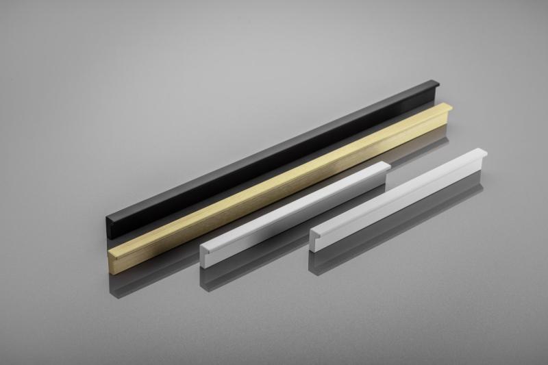 Ročaj za pohištvo GTV PILLAR, C=320 mm, L=360 mm, Al, svetlo zlato brušeno 1208966998