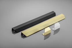 Ročaj pohištva GTV TREX CROSS, C=32 mm, L=50 mm, Al, svetlo brušeno zlato 1208967007