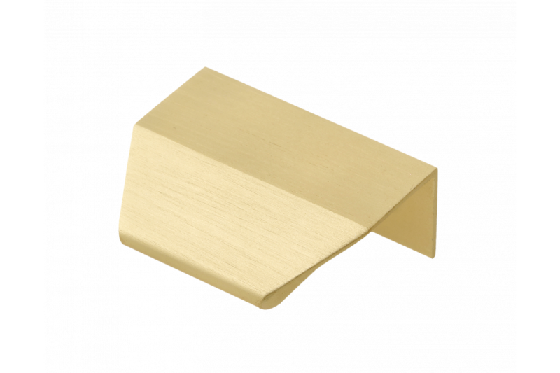 Ročaj pohištva GTV TREX CROSS, C=32 mm, L=50 mm, Al, svetlo brušeno zlato 1208967007