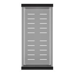 Quadri RVS restjesbakje 425x200mm voor de spoelbakken 1208967516