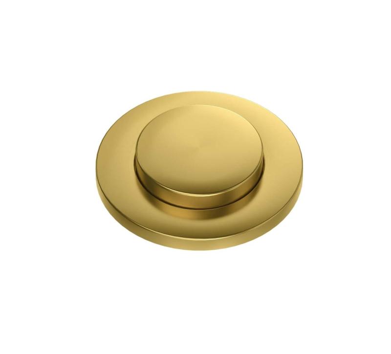 Quadri Oxford gouden afvoerset spoelbak incl. overloop en push to open knop goud 1208967588
