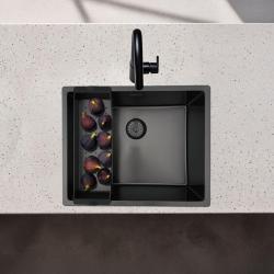 Pure.Sink Prestige vstavna posoda za pomivalno korito Gun Metal PPGCL40-61