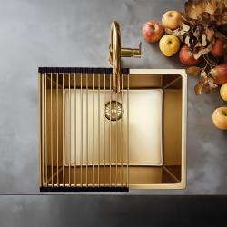 Pure.Sink Prestige valjčna podloga za pomivalno korito Zlato PPGRM40-60