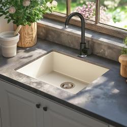 Quadri Coventry Kuhinjska Mešalna Pipa Antracit z Vrtljivim Izlivom 1208967665