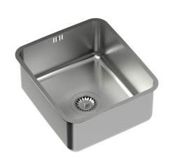 Aquadesign Oxford Inox Pomivalno Korito 35x40cm Vgradno z Inox Čepom - 1208967761