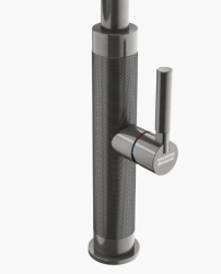 Franke Mythos Masterpiece Kuhinjska Pipa Antracit z J-izlivom in Izvlečno Pršilno Glavo - 115.0711.555