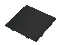 Franke Odtok Pokrov Pravokotna Košarica Pokrov Mat Črna 112.0670.893