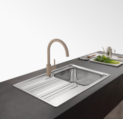 Franke Lina XL Kuhinjska Armatura Bež Oyster z Vrtljivim Izlivom 115.0626.028