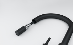 Franke Lina kuhinjska armatura Onyx z izvlečno ročno prho 115.0626.055