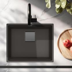 Franke Kubus KNG 110.52 Pomivalno korito 52x42 Skrilavec Siva Granit Temno Podvgradnja 125.0714.636