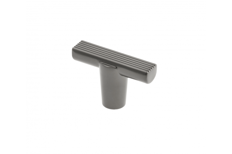 Pohištveni gumb GTV RAY, ZnAl, svetlo grafitno