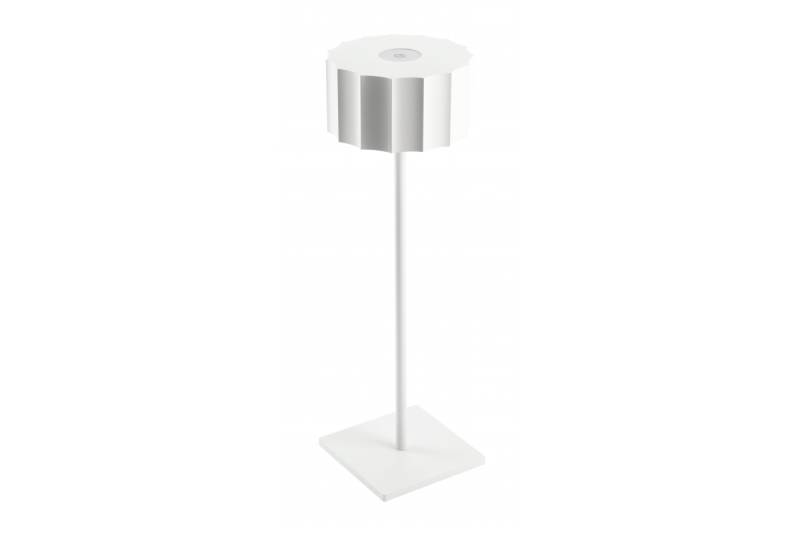 'LED namizna svetilka AZELIA, 2,5W, 200lm, DC 5V, 1A, 4000 K, baterija 4000 mAh, zatemnljiva, bela