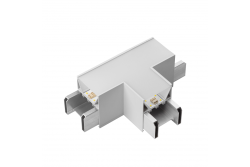 VINEA T-konektor, LED, bela