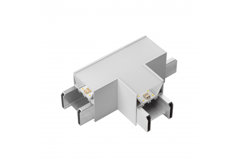 VINEA T-konektor, LED, bela