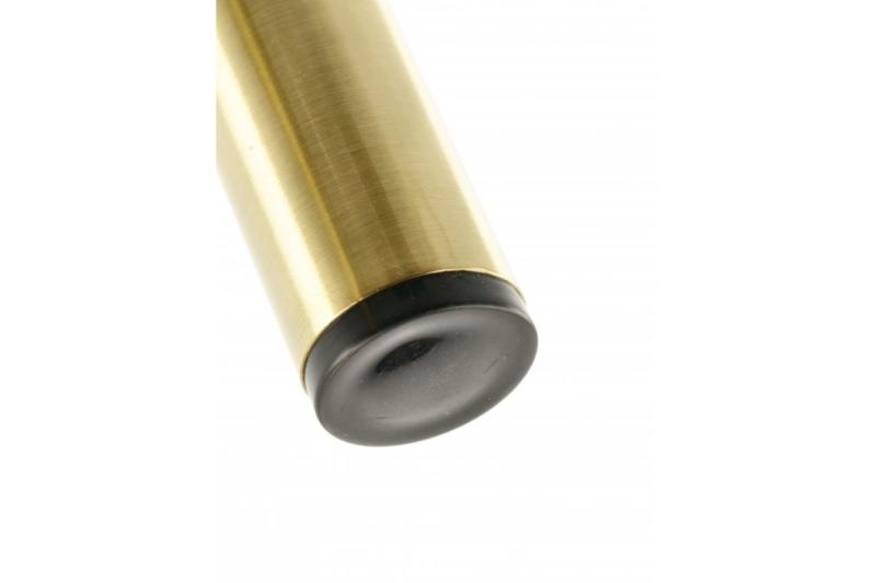 Noga pohištva GTV RONDA SIMPLE, previsna, H=150 mm, fi25 mm, jeklo, zlato brušeno