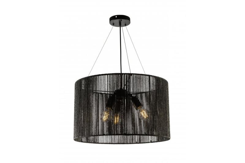 Stropna svetilka FORESTO 2, 5772, AC220-240V, 50/60Hz, 1*E27, max.40W, premer. 50 cm, črna