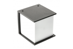 Fasada svetilka LEO, E27, MAX. 18W, IP54, AC220-240V, 50/60Hz, črna