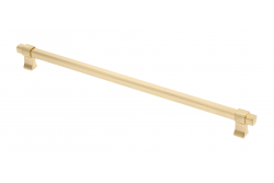 Ročaj pohištva GTV IMPERIAL, C=320 mm, L=354 mm, ZnAl, zlato brušeno