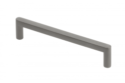 Ročaj pohištva GTV NYXA, C=128 mm, L=138 mm, ZnAl, svetlo grafitno