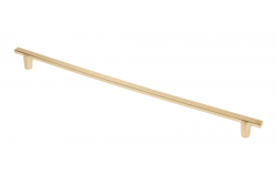 Ročaj za pohištvo GTV RAY, C=320 mm, L=360 mm, ZnAl, zlato brušeno