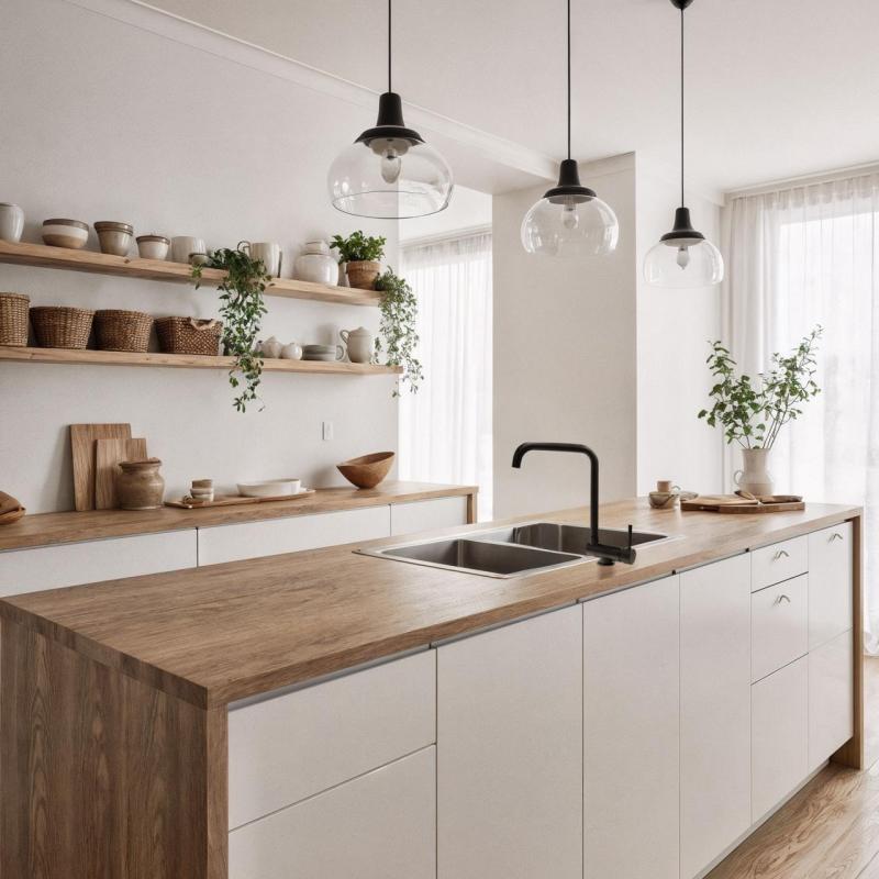 Graniteland Serenity Kuhinjska Mešalna Pipa Črna z Zložljivim Izlivom 1208969533