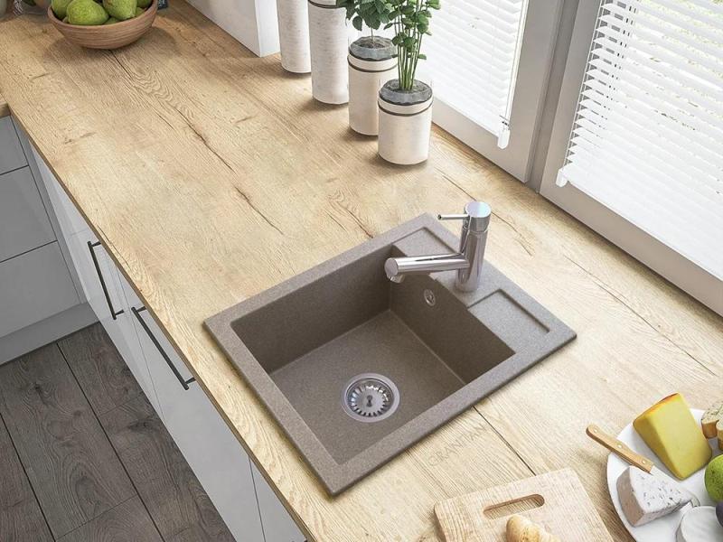 Graniteland Ceres Kuhinjska Armatura Krom s Izvlečno Pipo in Dvojno Funkcijo Ročne Prhe 1208969535