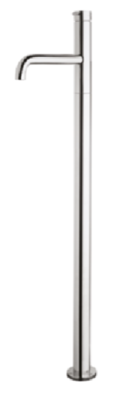 Waterevolution Flow samostoječa kopalniška pipa gun metal T134GME