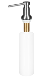 Ausmann Turt Vgrajeni dozirnik za milo iz nerjavečega jekla, ki se od zgoraj polni 1208969719