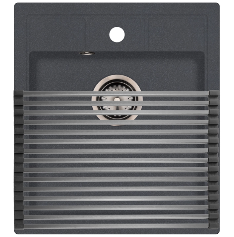 Ausmann Turt Krom Zložljiva odcejalna podloga za v pomivalno korito 28x45 cm 1208969723