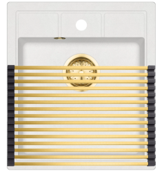 Ausmann Turt Zlata Valjčna podloga čez in za v pomivalno korito 28x45 cm 1208969725