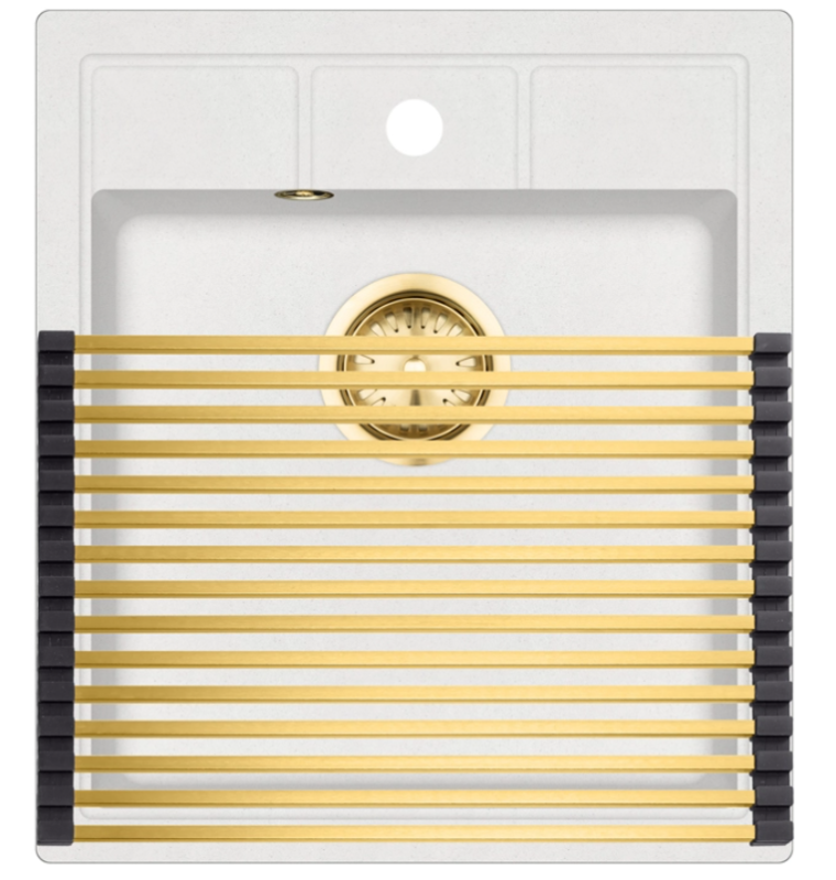 Ausmann Turt Zlata Valjčna podloga čez in za v pomivalno korito 28x45 cm 1208969725