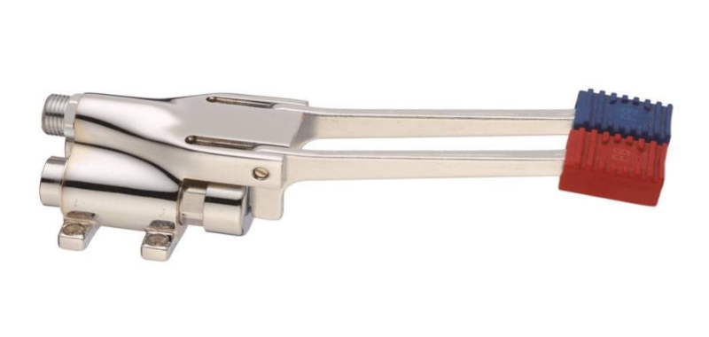 PB Pedal Line Dvojna Nožna Pedalna Mešalna Pipa kromirana za Talno Montažo 1208969756