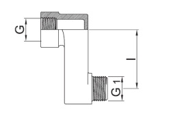 PB S-spojka 10mm Ekscentrik G 1/2 ”G1 1/2” 1208969804