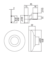 PB S-spojka baker 10mm Klasični ekscentrični 1/2” x 3/4” 1208969848
