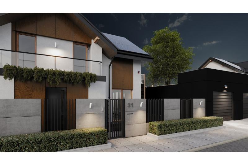 Sončna svetilka z detektorjem gibanja in mraka DAVOS, LED, 1000lm, 4000K, 2000mAh, IP54, bela