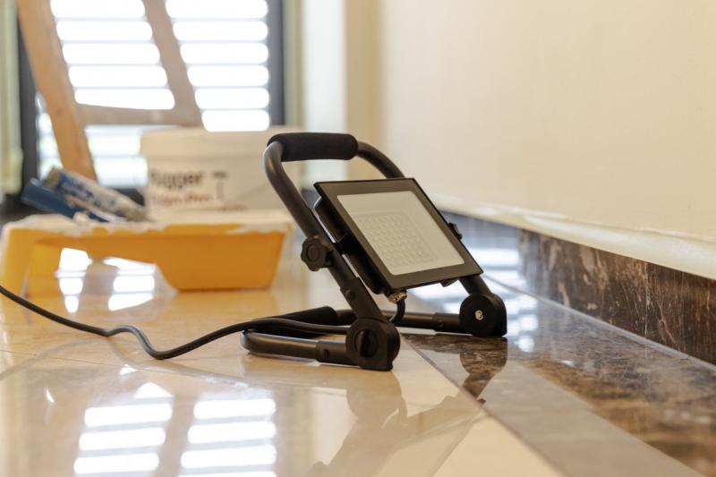 NELI Prenosni Reflektor, LED, 50W, 4500lm, 6400K, AC220-240V, IP65, 1,5m kabel