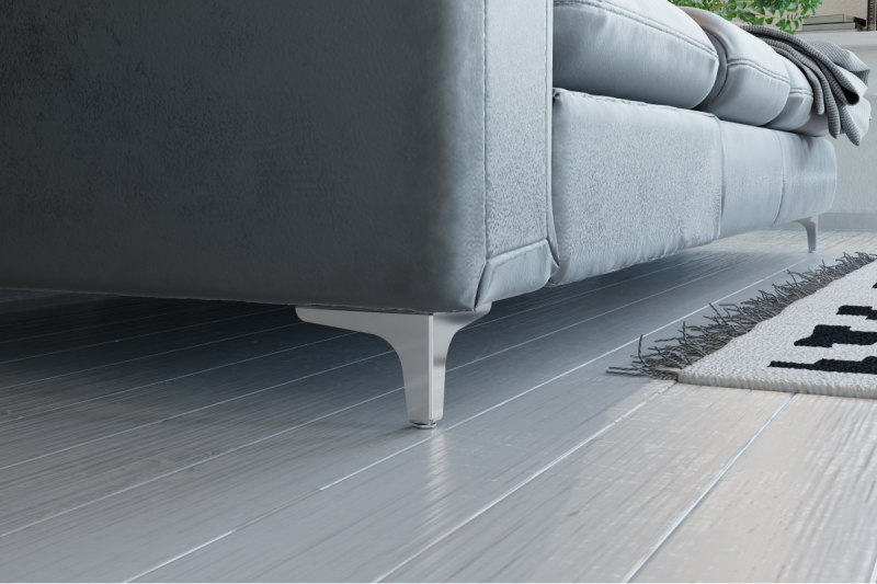 Jeklena podlaga STGY 135x135 h=100mm mat črna