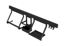 Epka Luxion Kuhinjske tirnice 80 cm Kovina s slepim pritrdilnim črnim 1208969960