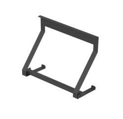 Epka Luxion Set Kuhinjskih tirnic 80 cm z Dodatki Kovina s Slepo pritrditvijo Črna 1208969994