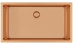 Ausmann Mosel velika bakrena pomivalna korita iz nerjavečega jekla - PVD baker 74x40 univerzalna 1208970018