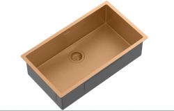 Ausmann Mosel velika bakrena pomivalna korita iz nerjavečega jekla - PVD baker 74x40 univerzalna 1208970018