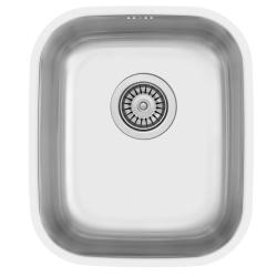 Banka IB3440 RVS Pomivalno korito 34 x 40 cm Nadgradnja in Ravna vgradnja 1208970047