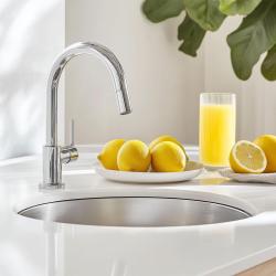 Banka U18380 Nerjaveče jeklo Okrogla pomivalna korita 45 cm Podgradnja 1208970056