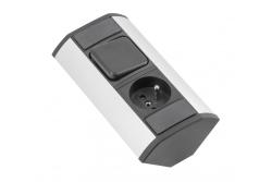 MINI kotni podaljšek s stikalom in ozemljenim vtičnico 230V 16A