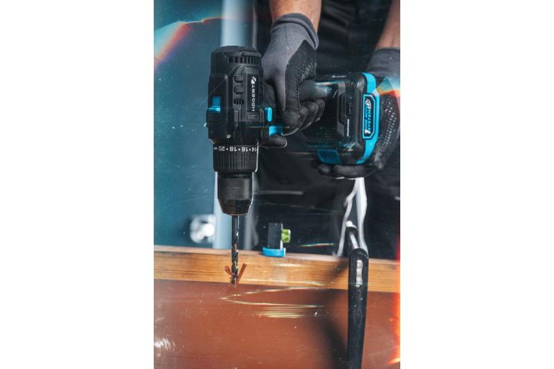 Högert Brezkrtačni akumulatorski vijačnik 18V za les, kovino