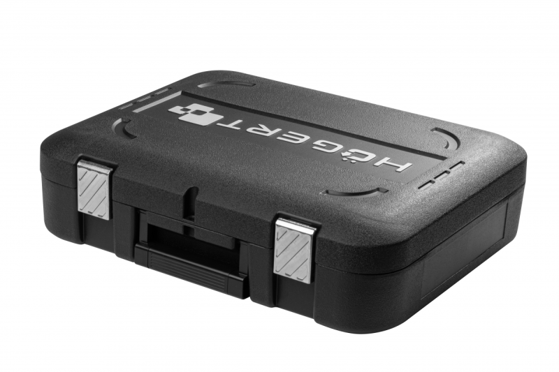 HÖGERT akumulatorski udarni vrtalni set, 18V za opeko, kamen, les, kovino in plastiko.