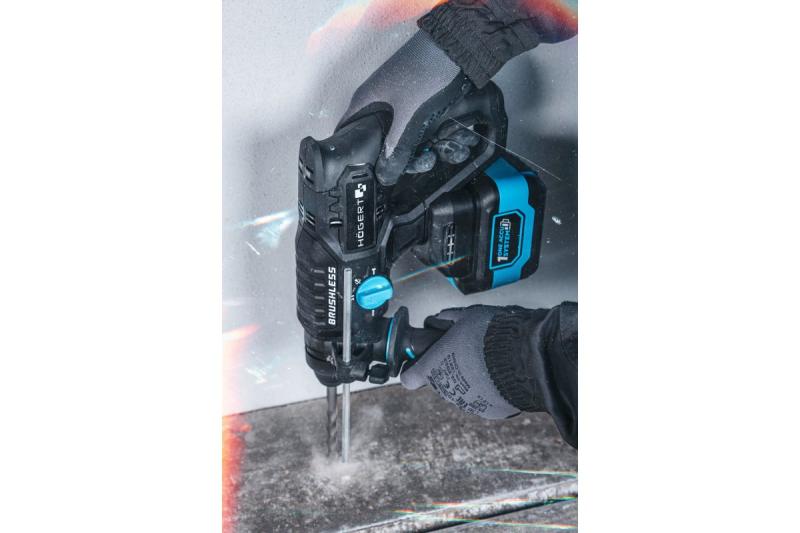 HÖGERT akuvrtalni strojni set, 18V, OneAccuSystem, z baterijo, polnilcem v kovčku