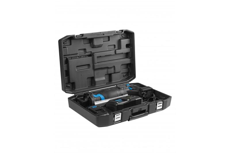 HÖGERT accu-reciprozaagset, 18V, zonder borstels, accu, oplader, accessoires