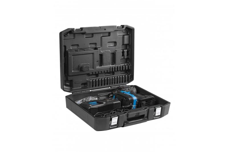 HÖGERT Brezkrtačni akumulatorski likalnik 18V, komplet z baterijo, polnilnikom in pripomočki