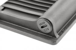 Sončna poplava svetlobe LUMOS II, LED, 3000lm, 6400K, 2x2600mAh zamenljivo, IP65, črno